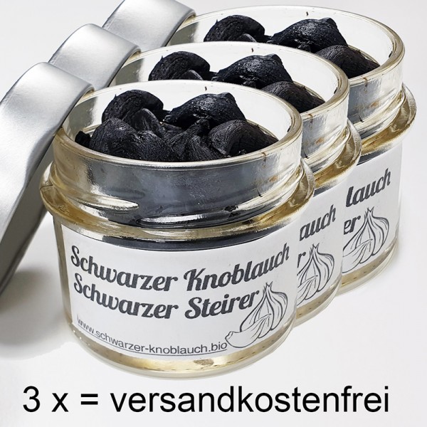 Schwarzer Knoblauch - Schwarzer Steirer